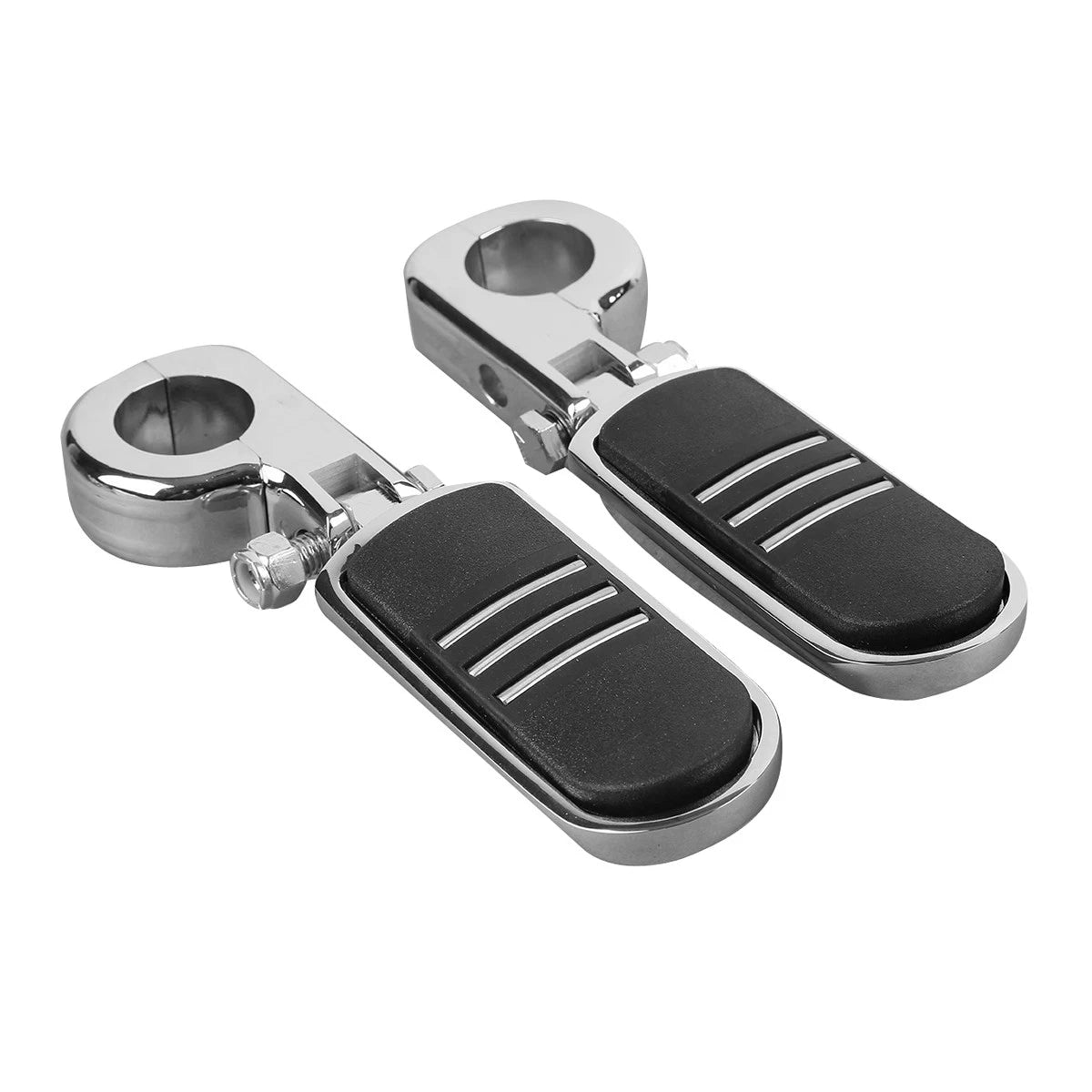 Universal Highway Footrest Pegs Mount for Yamaha Kawasaki Suzuki Honda Harley
