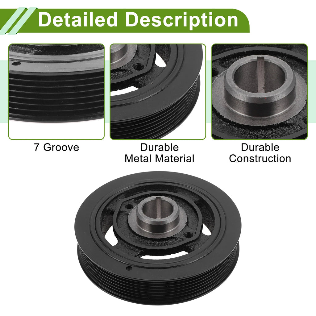 Engine Harmonic Balancer Crankshaft Pulley for Toyota RAV4 (2001–2008) No. 1347028020