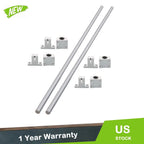 Set of 2 Linear Motion Rail Slide Guides