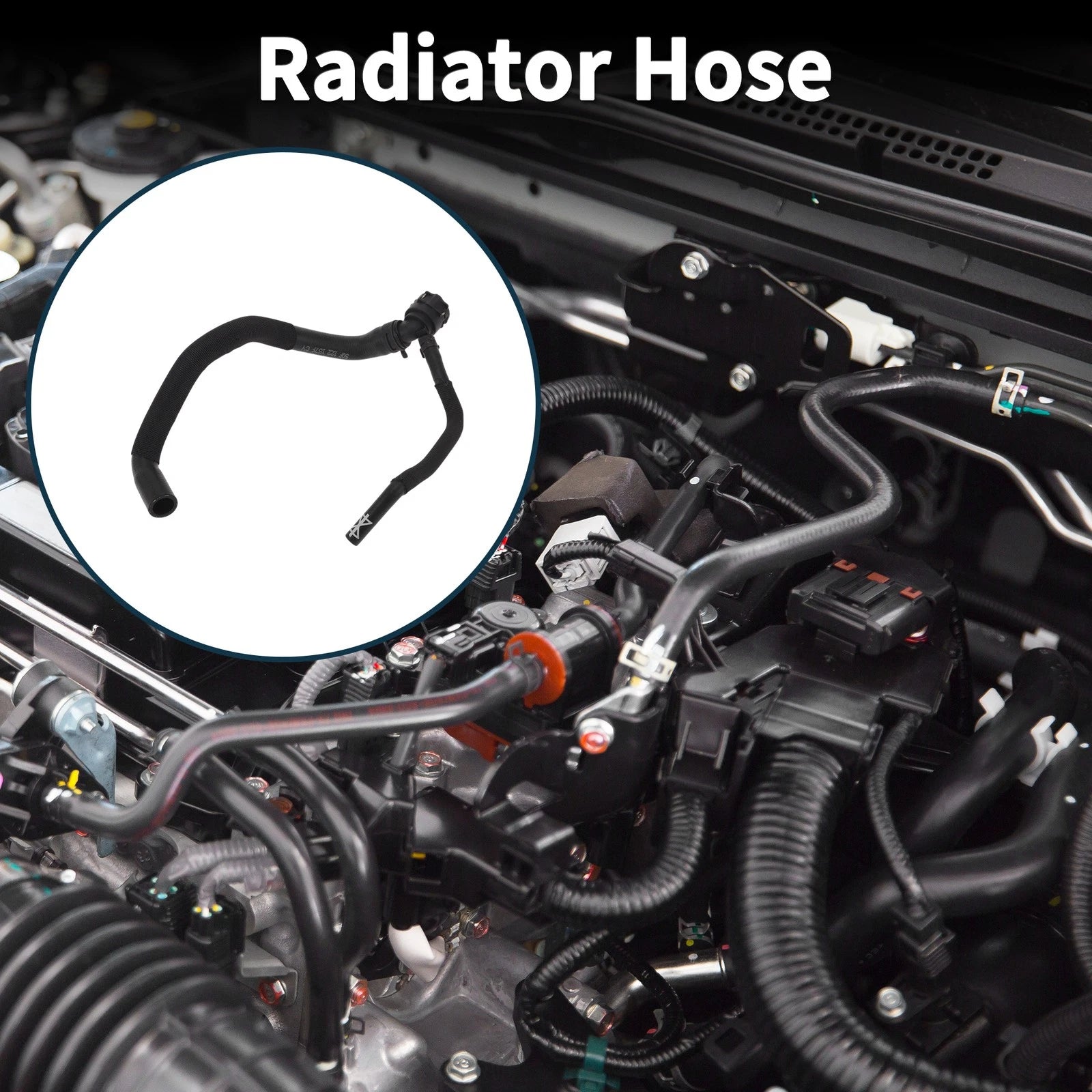 Radiator Hose Coolant Pipe for Audi Q3 2.0L (2011–2018) No. 5QF122157F