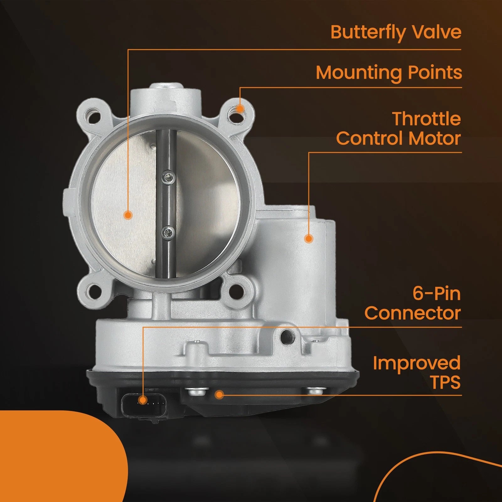 Throttle Body for Lincoln Navigator, Ford Transit-150 (2015–2017) BL3Z9E926A