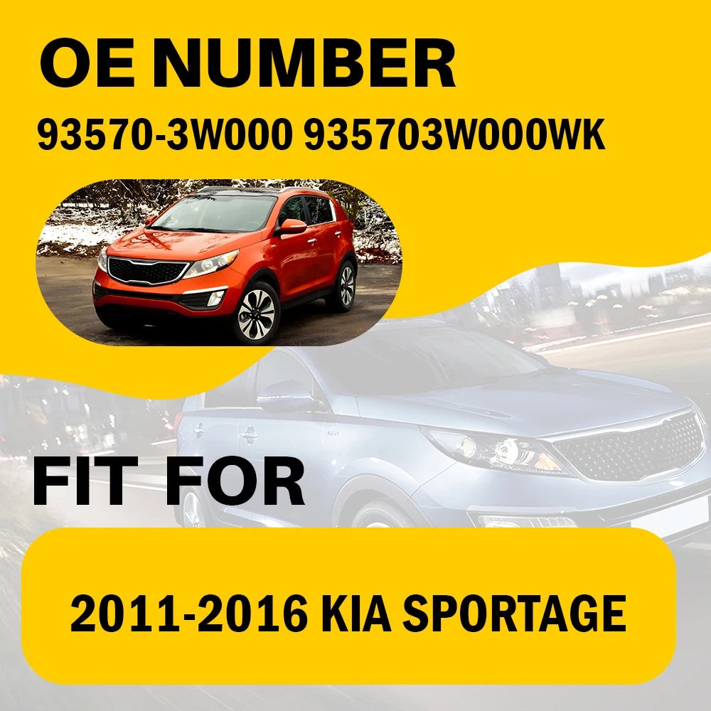 LH Driver Side Power Window Switch for Kia Sportage (2011–2016) OE 935703W000WK