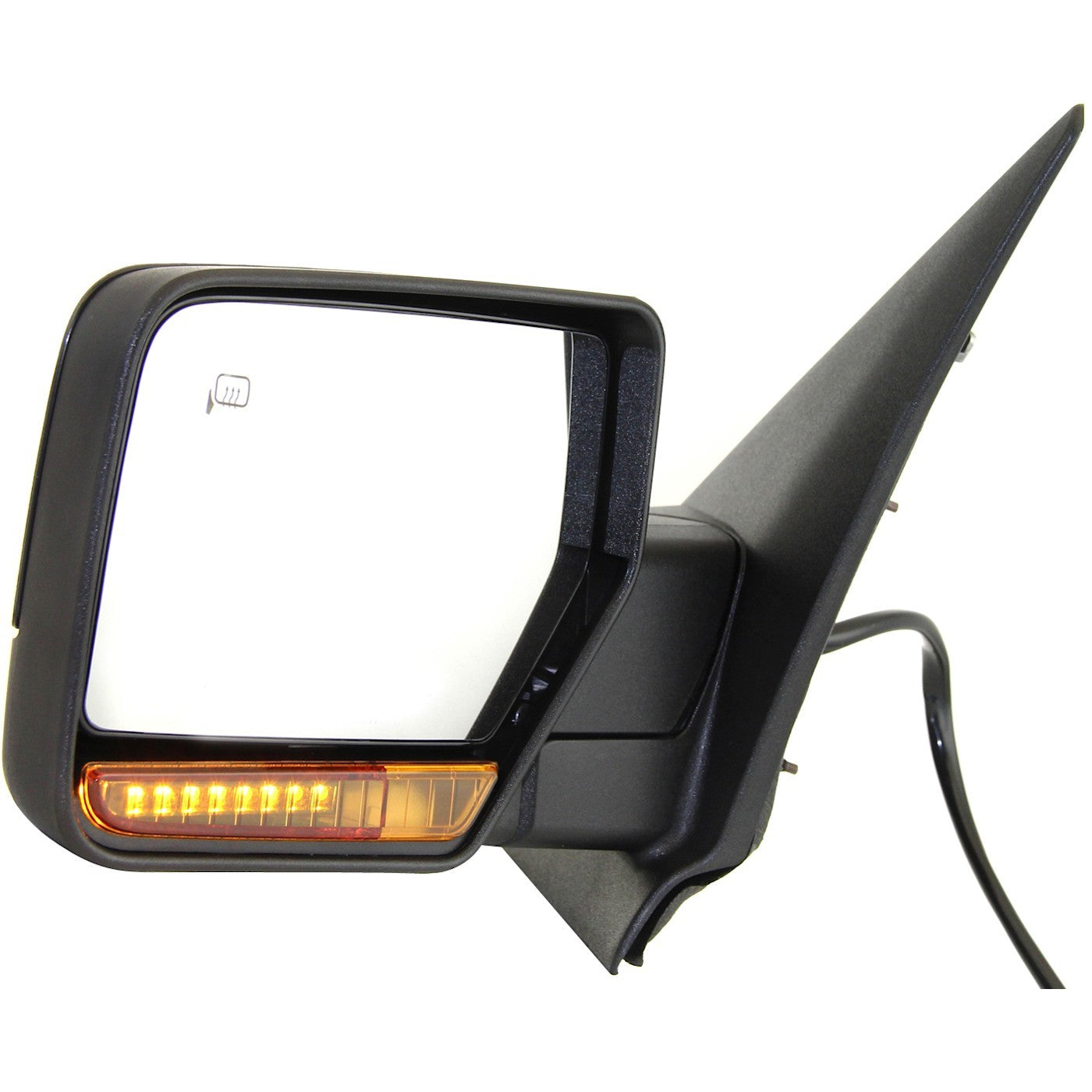 Heated Left Mirror for 2007-2010 Ford Expedition Textured Black
