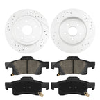 Drilled Slotted Rear Brake Kit for Jeep Grand Cherokee (2012–2020)