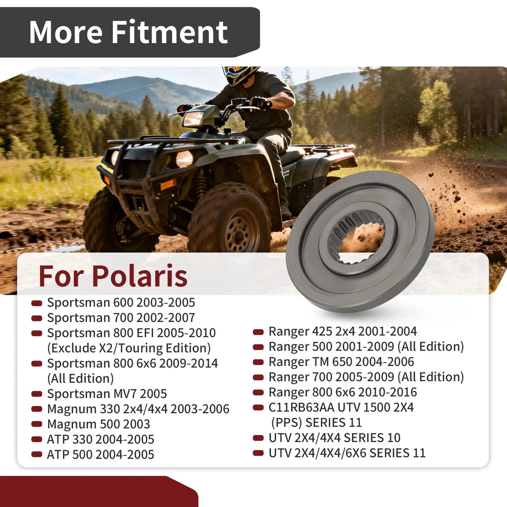 Engagement Dog 6 Face for Polaris Sportsman 800 EFI 6x6 (2005–2014)