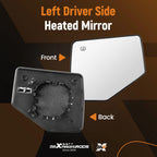 Heated Driver Left Side Mirror Glass for Ford Explorer Ranger Mountaineer (1991–2001)