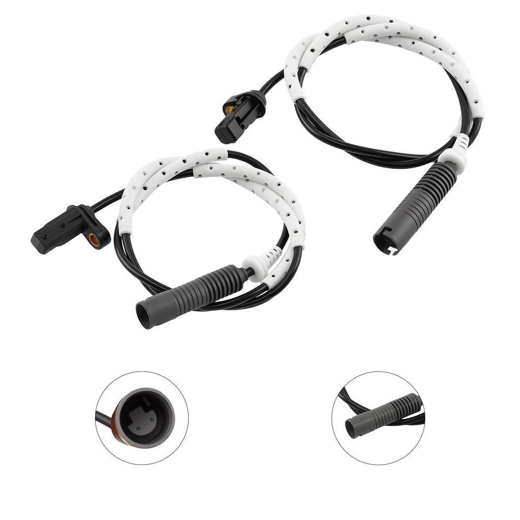 2X ABS Wheel Speed Sensor for BMW E81 E82 E90 (2007–2013)