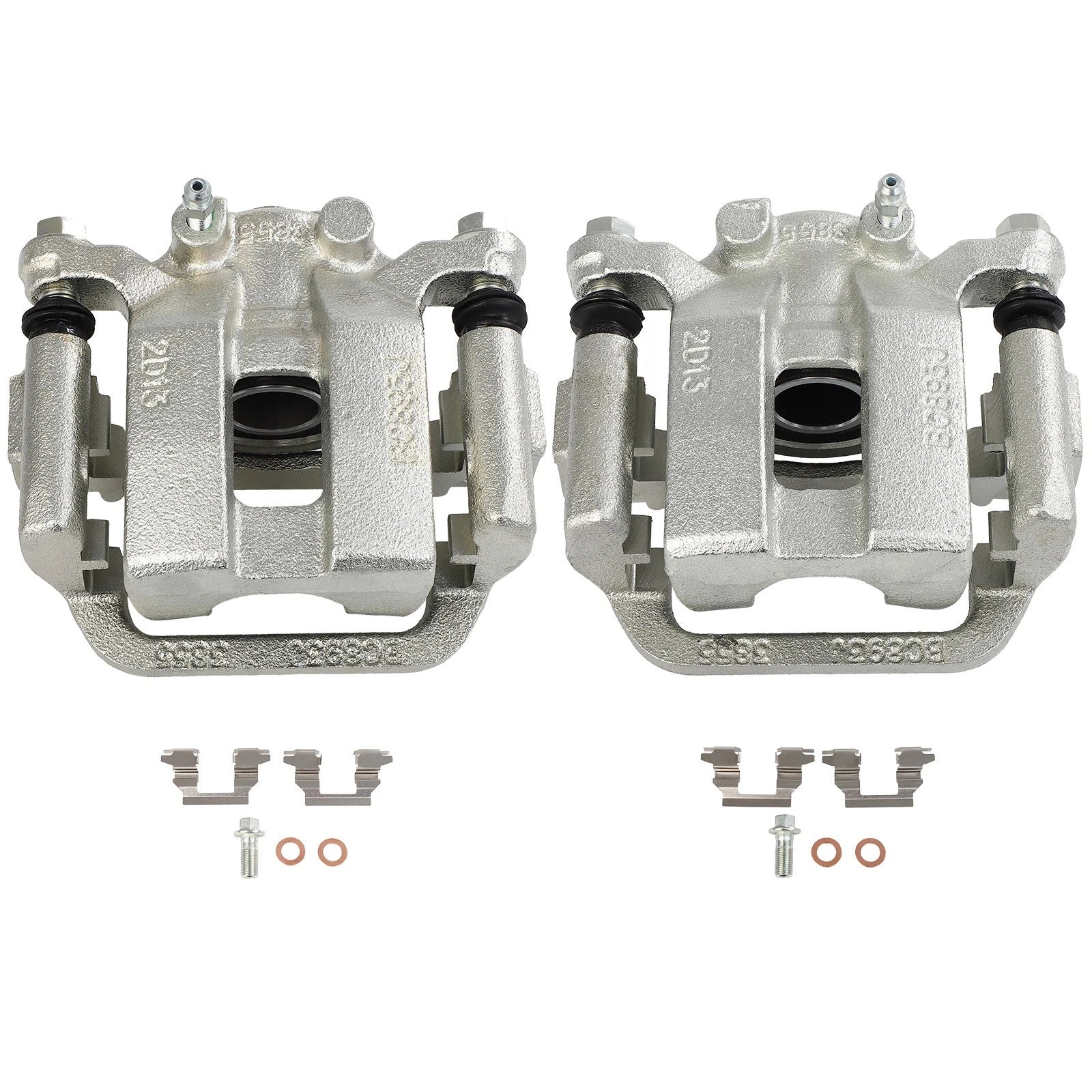 Set of 2 Rear Brake Calipers for Nissan Leaf, Rogue