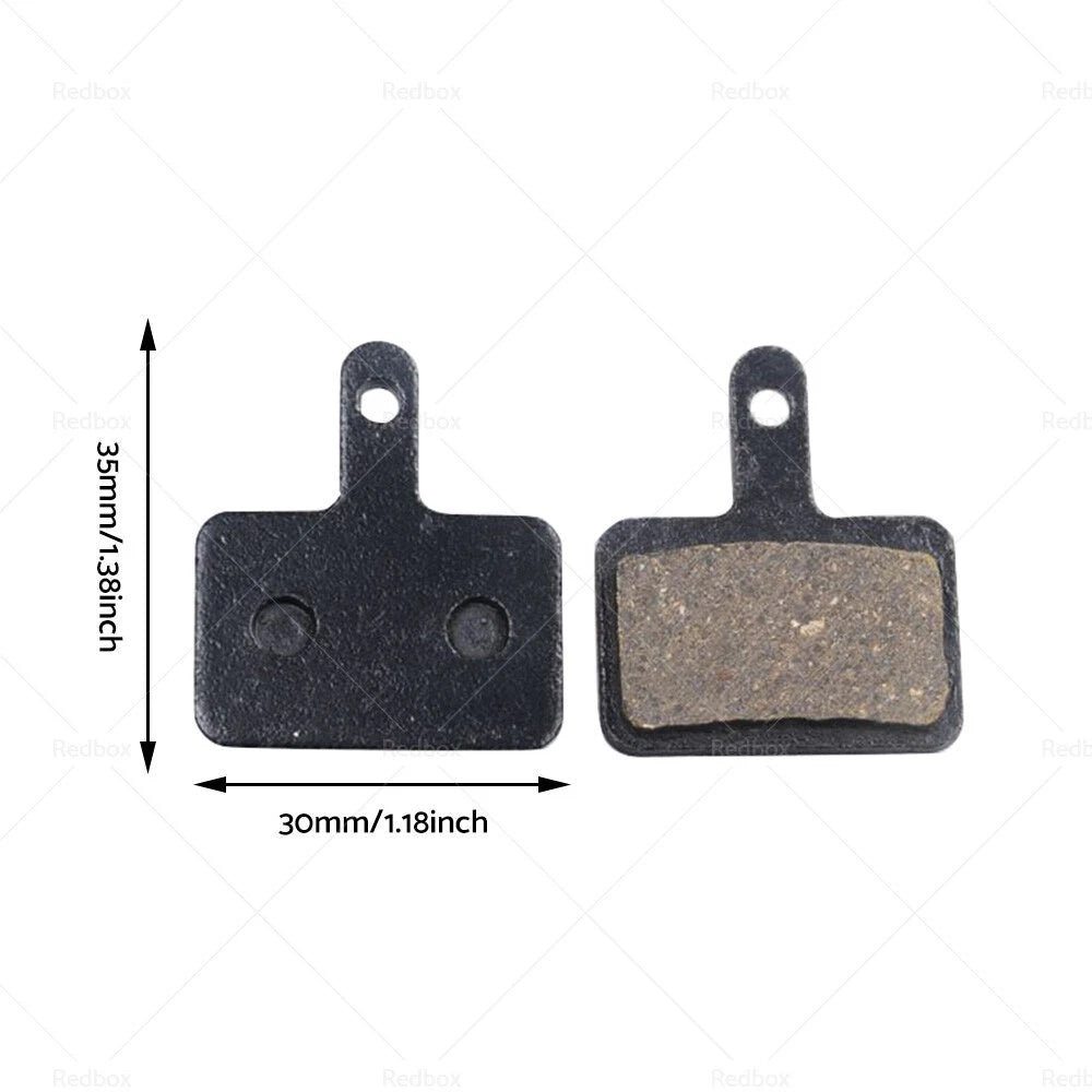 4-Pairs Disc Brake Pads for Shimano Mountain Bikes (Hydraulic/Mechanical)