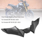 Front Fender Beak Lip Nose Cone Spoiler for Yamaha MT-09 SP (2021–2023)