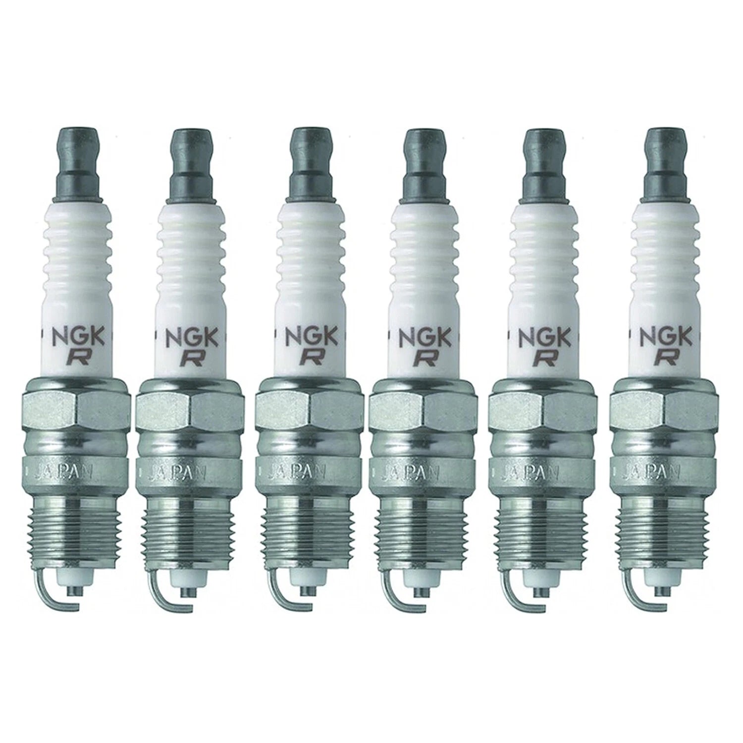 Set of 6 NGK V-Power Spark Plugs for Apollo C10 K10 Jimmy Firebird L6