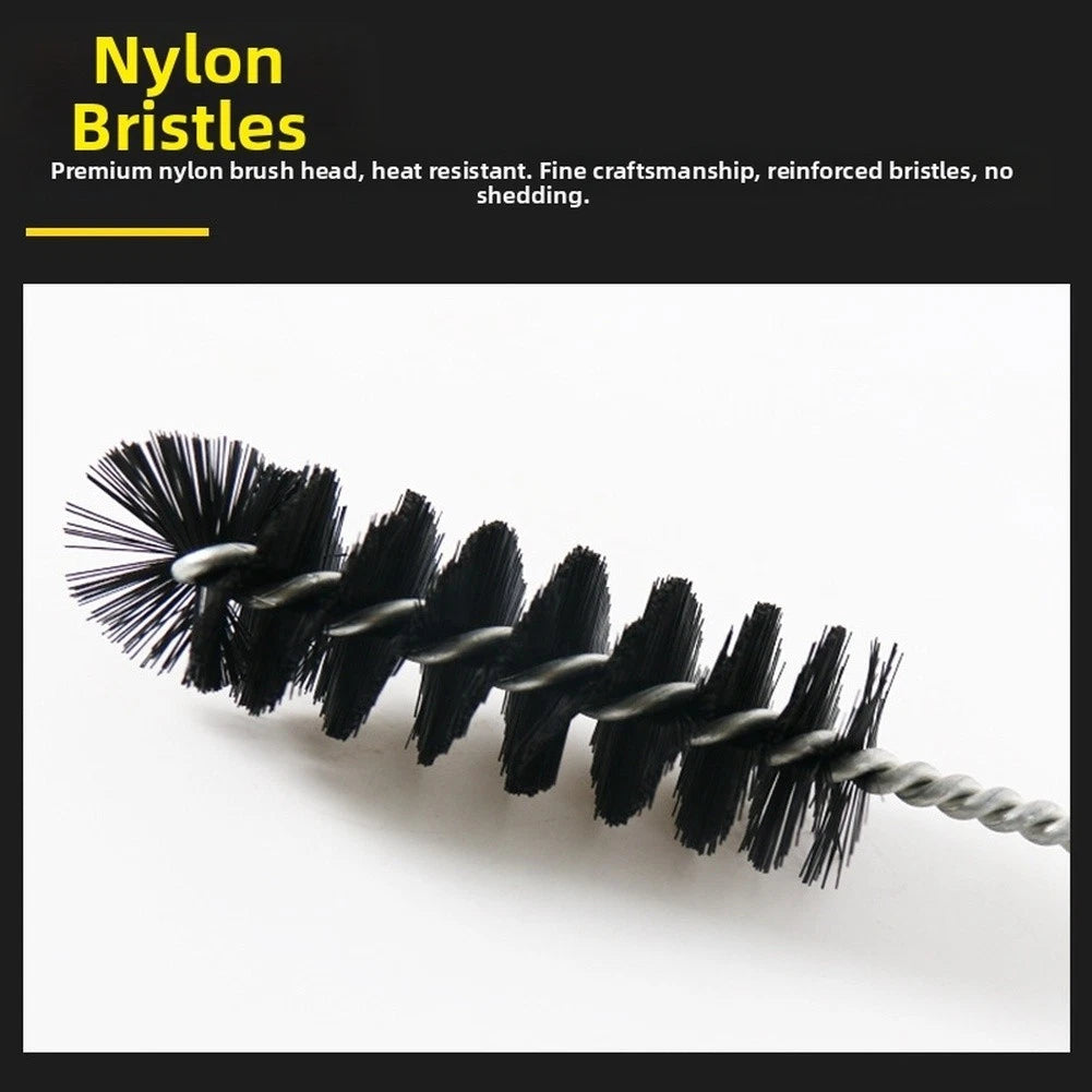 Nylon Cylinder Brush for Engine Intake Valves Carbon Removal