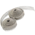 1200Pcs 1-1/4” Ring Shank Stainless Steel Siding Nails 15 Degree