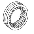 Main Shaft Connecting Coupler for Case IH 83959995 (Fits )