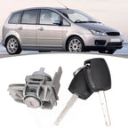 Door Lock Cylinder Set with 2 Keys for Ford Focus CMax SMax