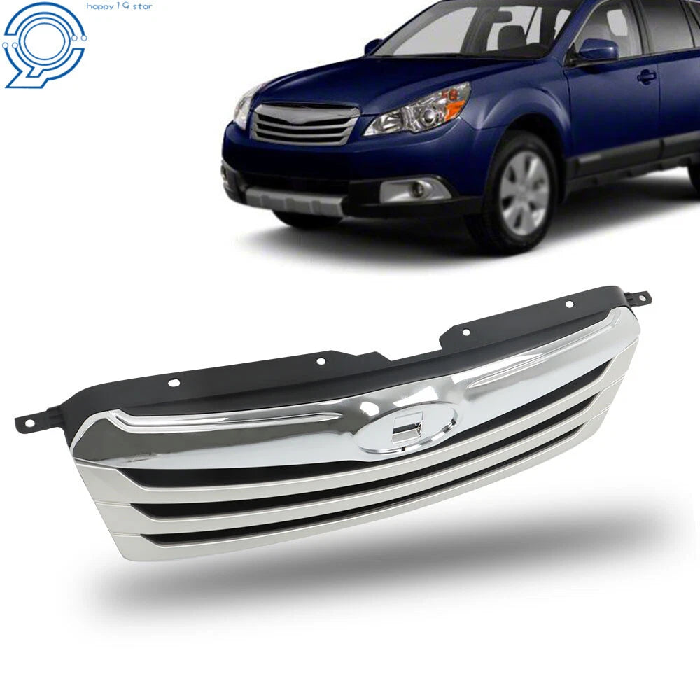 Chrome Front Bumper Grille for Subaru Outback (2010–2012)