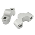 Silver Handlebar Risers Lift Clamp Adapters for BMW S1000XR (2020-2023)