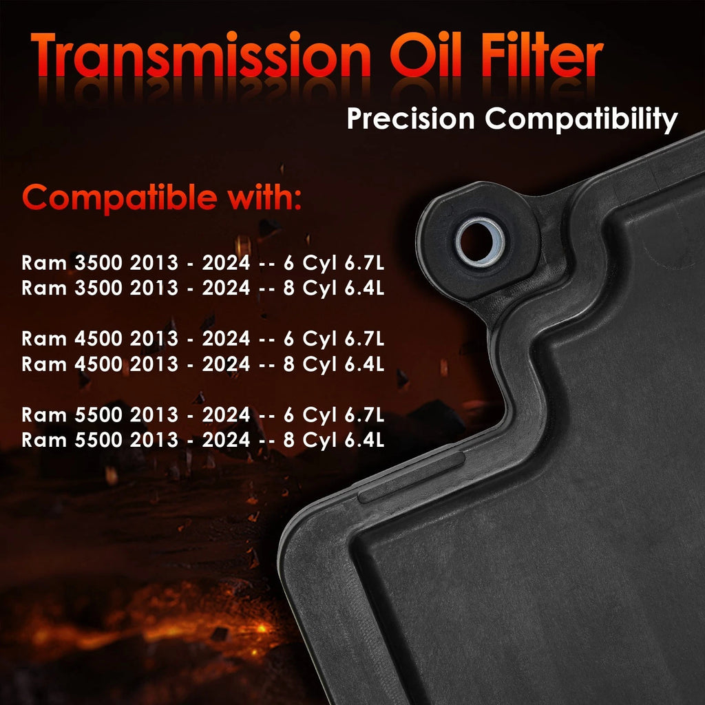 Transmission Oil Filter for Ram 3500 4500 5500 (2013–2024) 68224232AA
