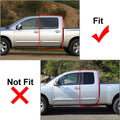Pillar Post Door Window Cover Trim for Nissan Titan Crew Cab (2004-2015)