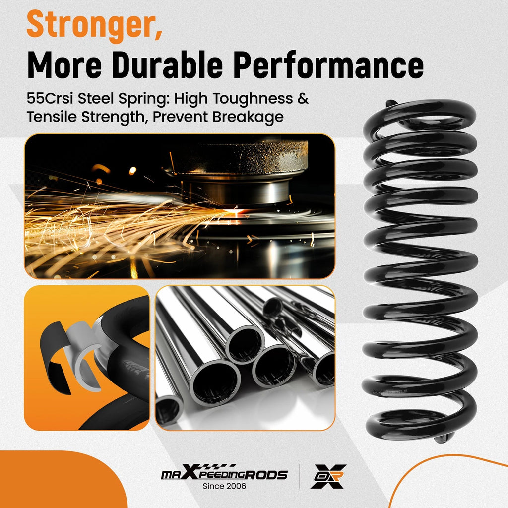 2X Front Coil Springs for Ford F-250 (1980-1996)