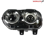 LED Headlights for Dodge Challenger Coupe (2015–2018) Black Left+Right