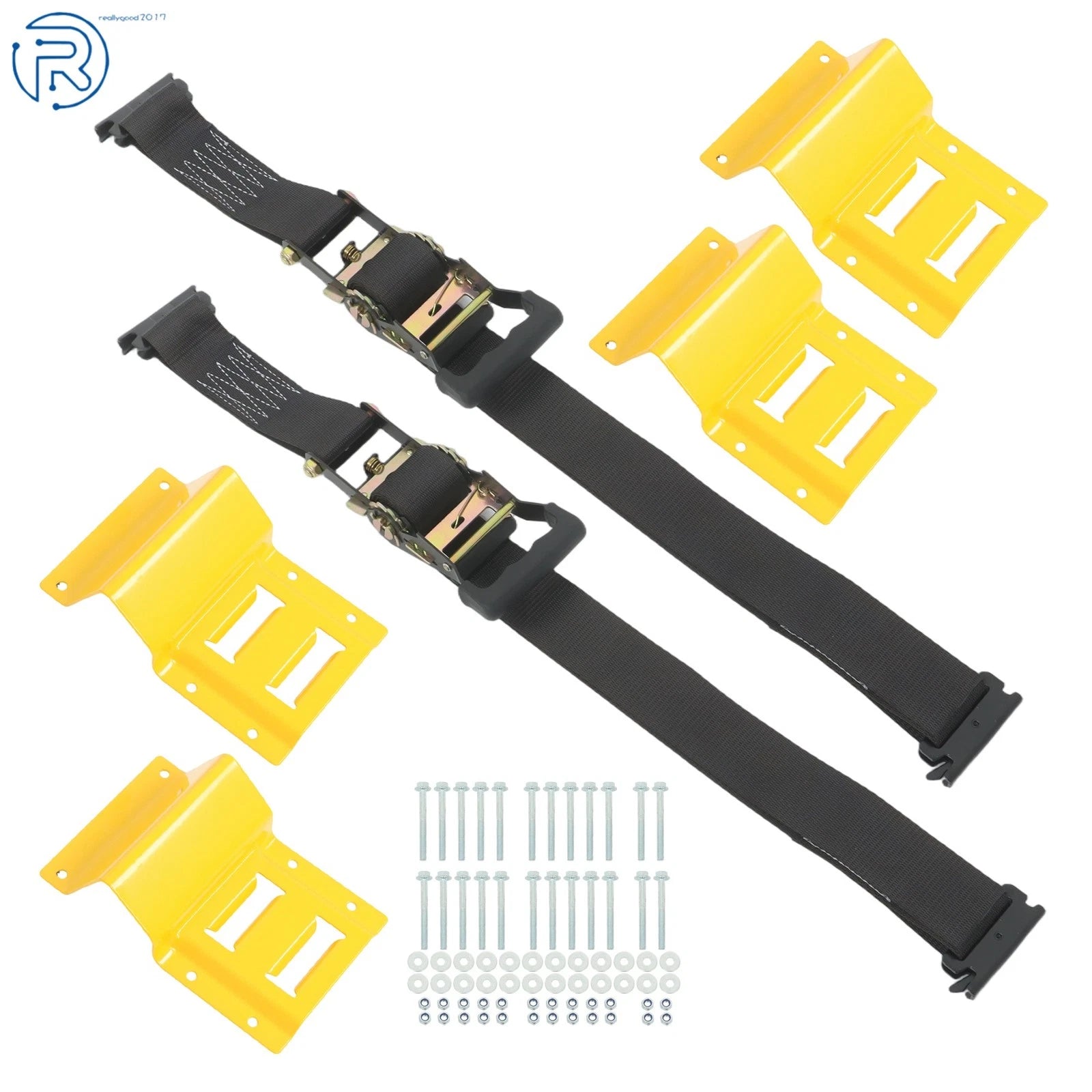 E Track Wheel Chock System for Secure Cargo Transport (1 Pack)