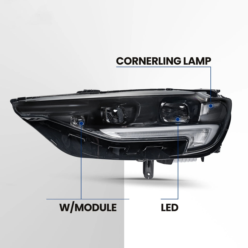 Full LED Headlight Projector Pair for Buick Envision (2021–2023)