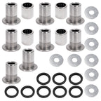 A Arm Bushing Bearing Shaft Kit for Kawasaki KFX400, Suzuki LTZ400, Z400 (2003–2009)