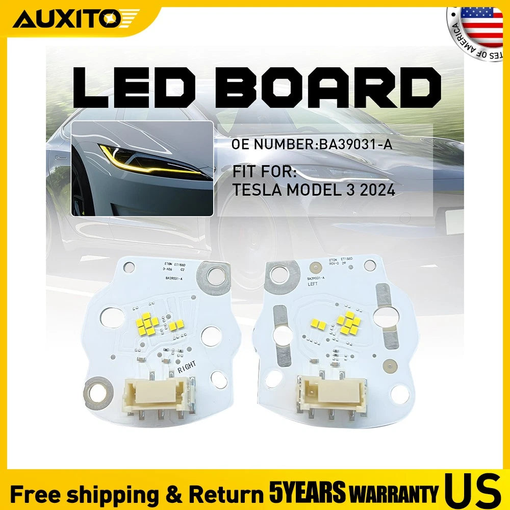 LED Angel Eye Daytime Running Light for Tesla Model 3 (2024–2025)