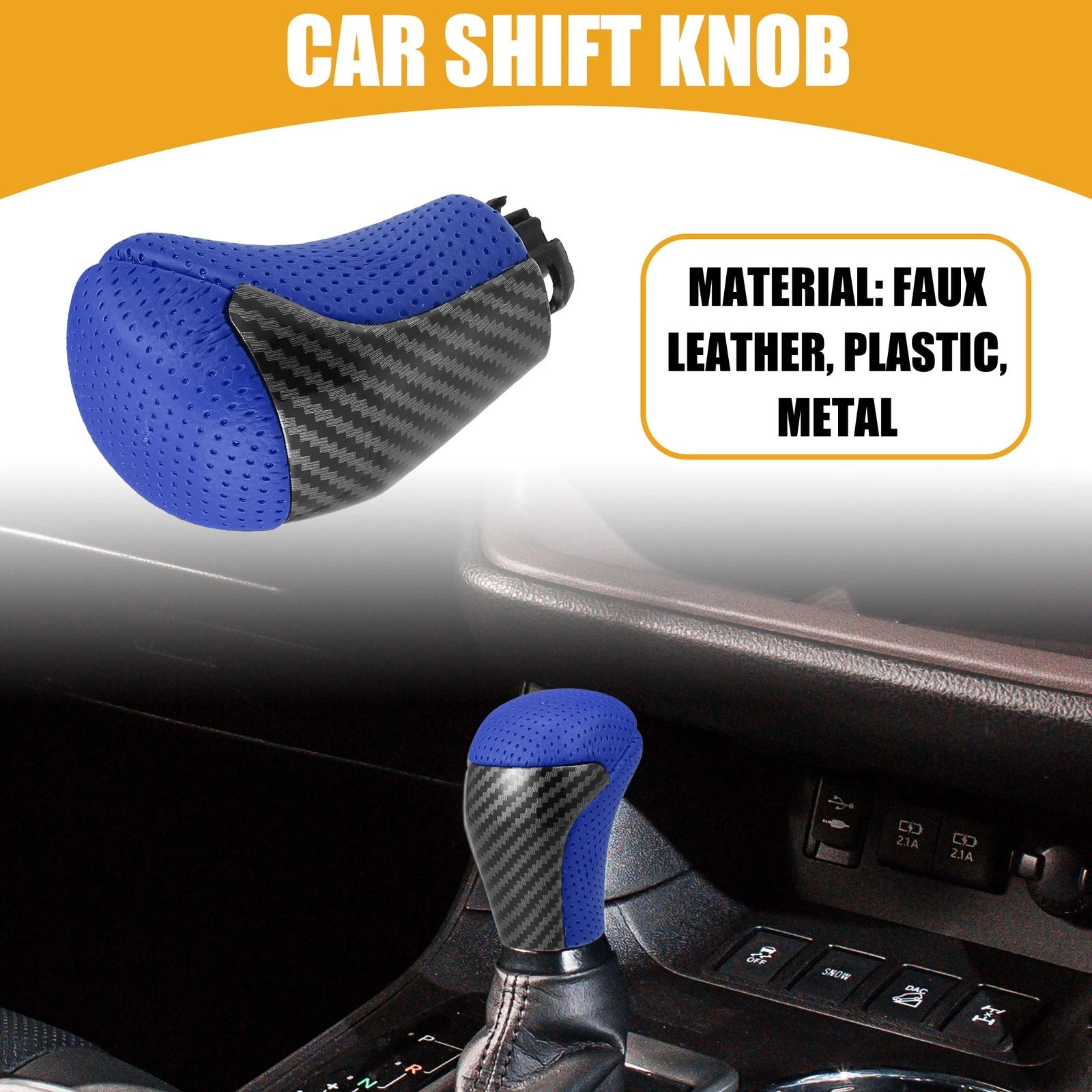 Gear Shift Knob for Toyota Tacoma (2016–2022) Blue