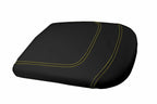 Console Lid Pull Over Cover Leather for Ford F150 Lariat (1997–2003) Yellow Stitch