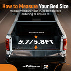 Hard Quad-Fold Tonneau Cover for Ram 1500 (2009-2026)