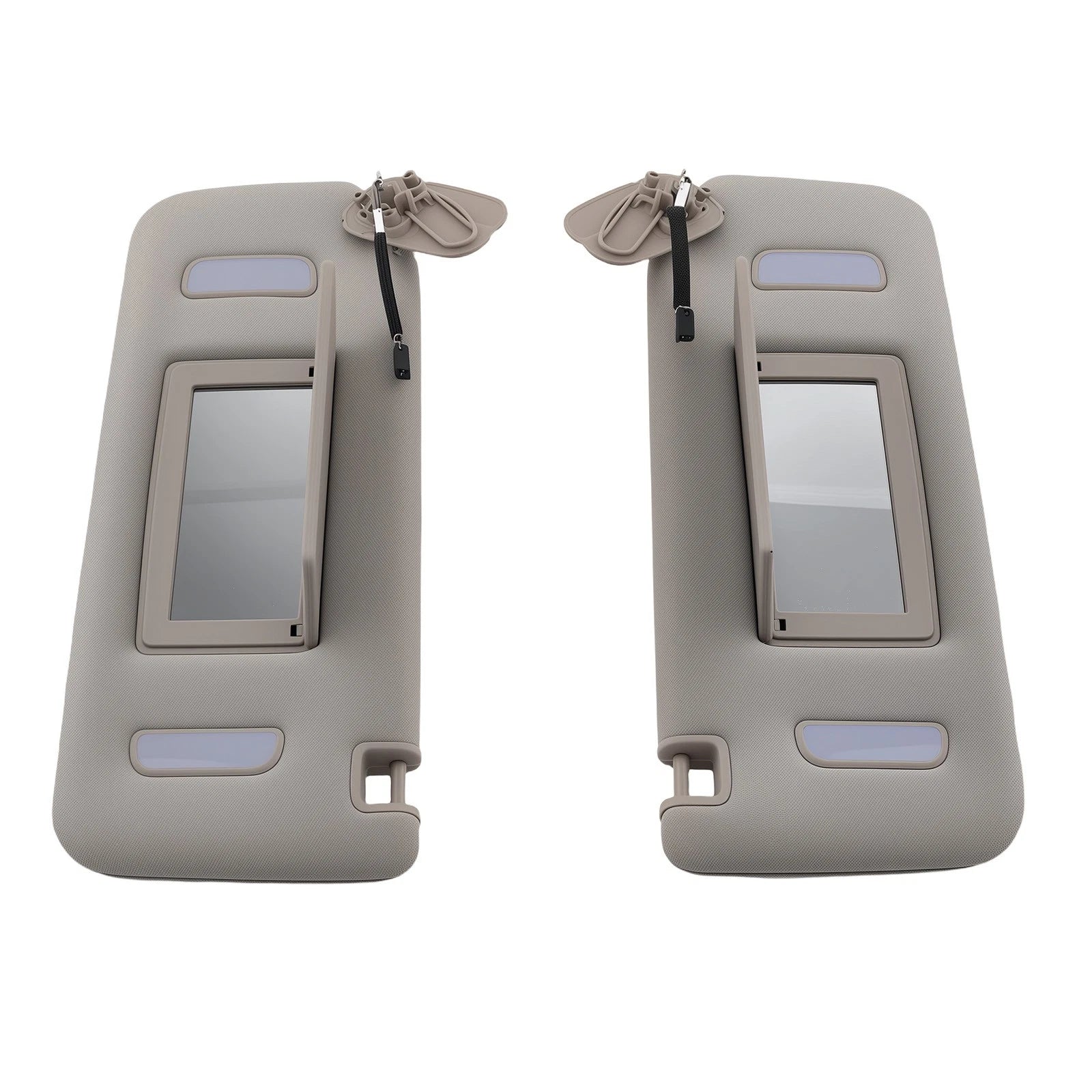 2Pcs Sun Visor LH+RH for Chevy Silverado GMC Sierra Cadillac Escalade (2007–2014)