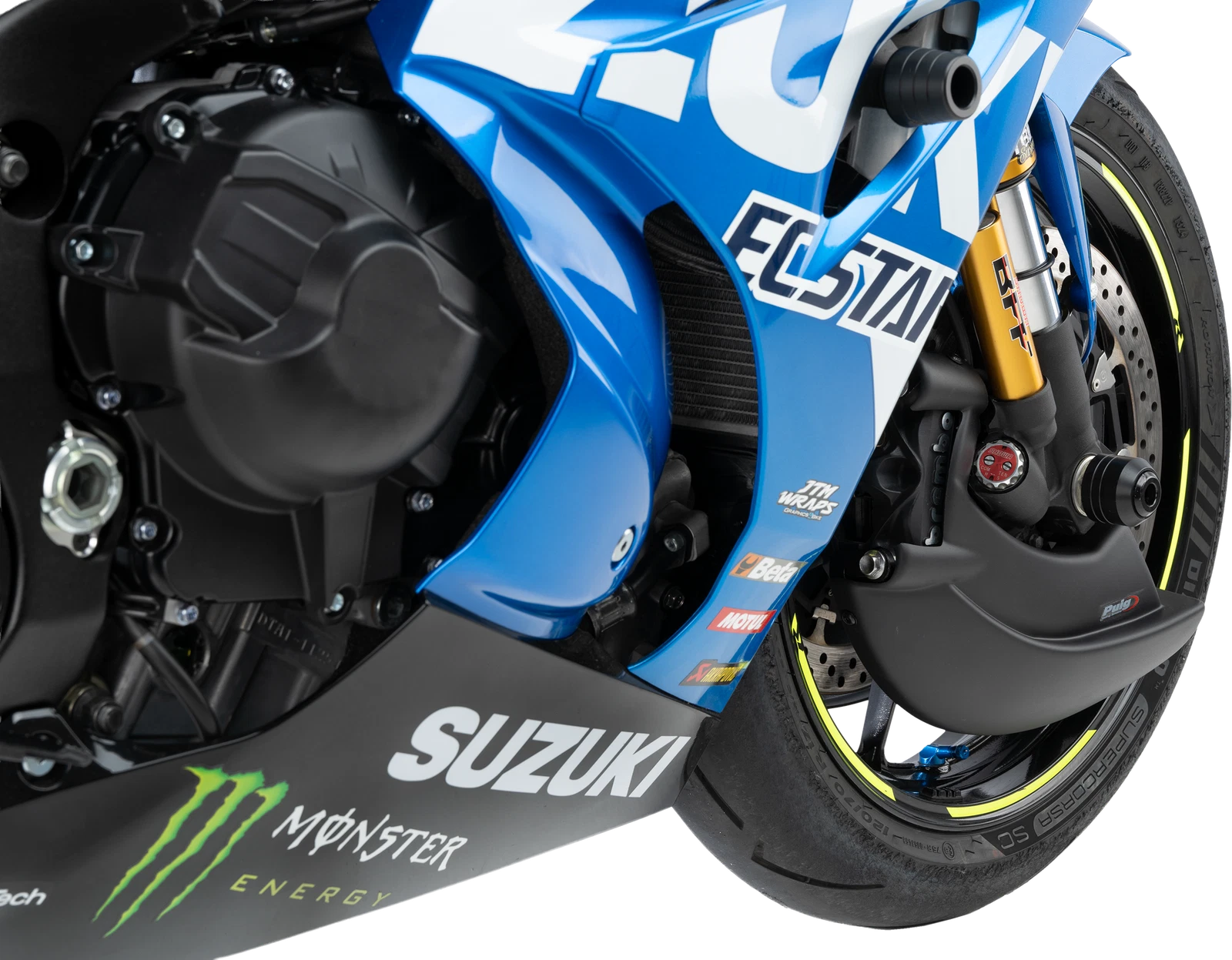 Brake Cooler for Suzuki Matte Black