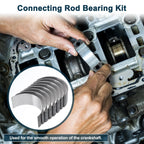 Set of 8 Connecting Rod Bearings for Nissan Y60 (No. 1211143G01)