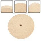 6in Wool Felt Polishing Buffing Wheel for Rotary Tools (150mm)