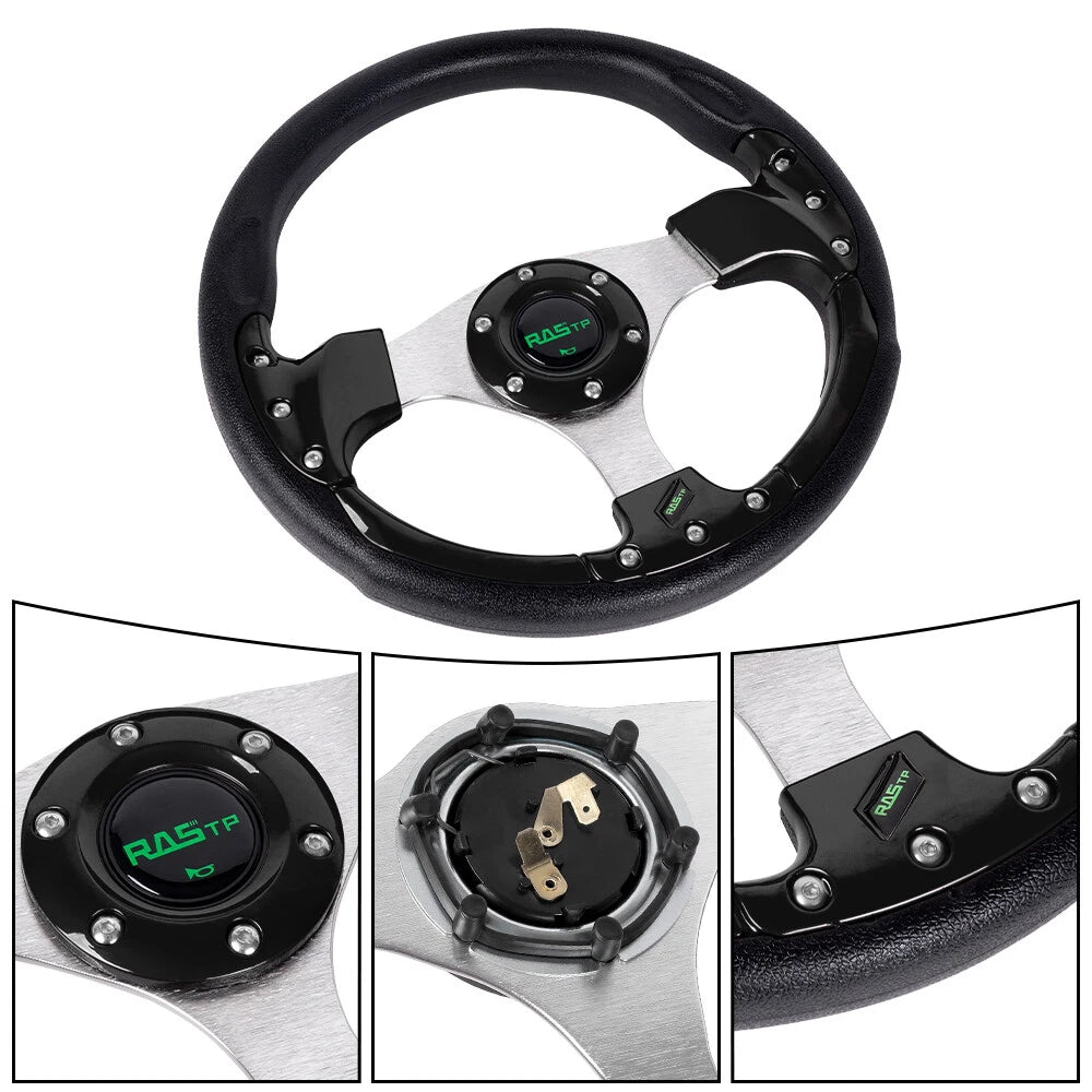 13 Inch Lightweight Drifting Racing Steering Wheel for Universal Fit