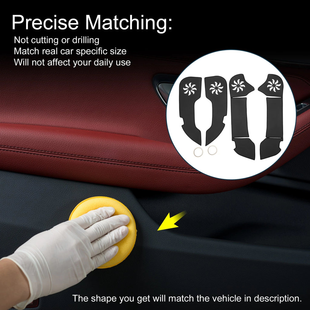 Set of 1 Car Door Anti Kick Pad Sticker Protector for Toyota Crown (2010–2012)
