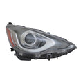Replacement Passenger Side LED Headlight Assembly For 2015-2017 Toyota Prius C