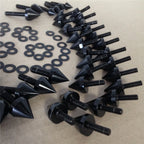 Black Spike Fairing Bolts Kit for Yamaha YZF R6/R6S (2003–2010)