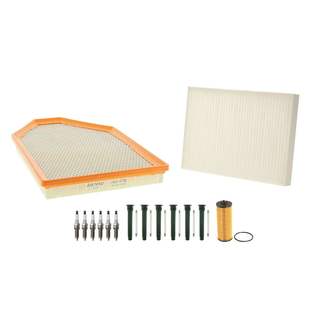 Tune Up Kit with NGK 6 Spark Plugs & Boots for Dodge 300 Challenger Charger (2011–2020)