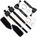 Set of 6 Steering Tie Rod Rack and Pinion Bellows for Infiniti G35 (2003–2007)