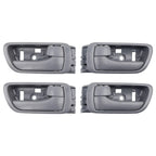 4X Grey Interior Door Handle Set for Toyota Camry (2002–2006)