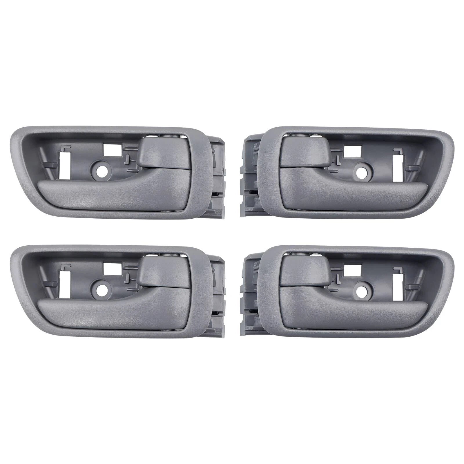 4X Grey Interior Door Handle Set for Toyota Camry (2002–2006)