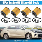 Engine Oil Filter 26350-2J000 for Hyundai Elantra 
