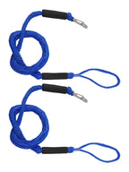 2X 5ft Bungee Mooring Rope with Quick Buckle for Kayak Pontoon Boat