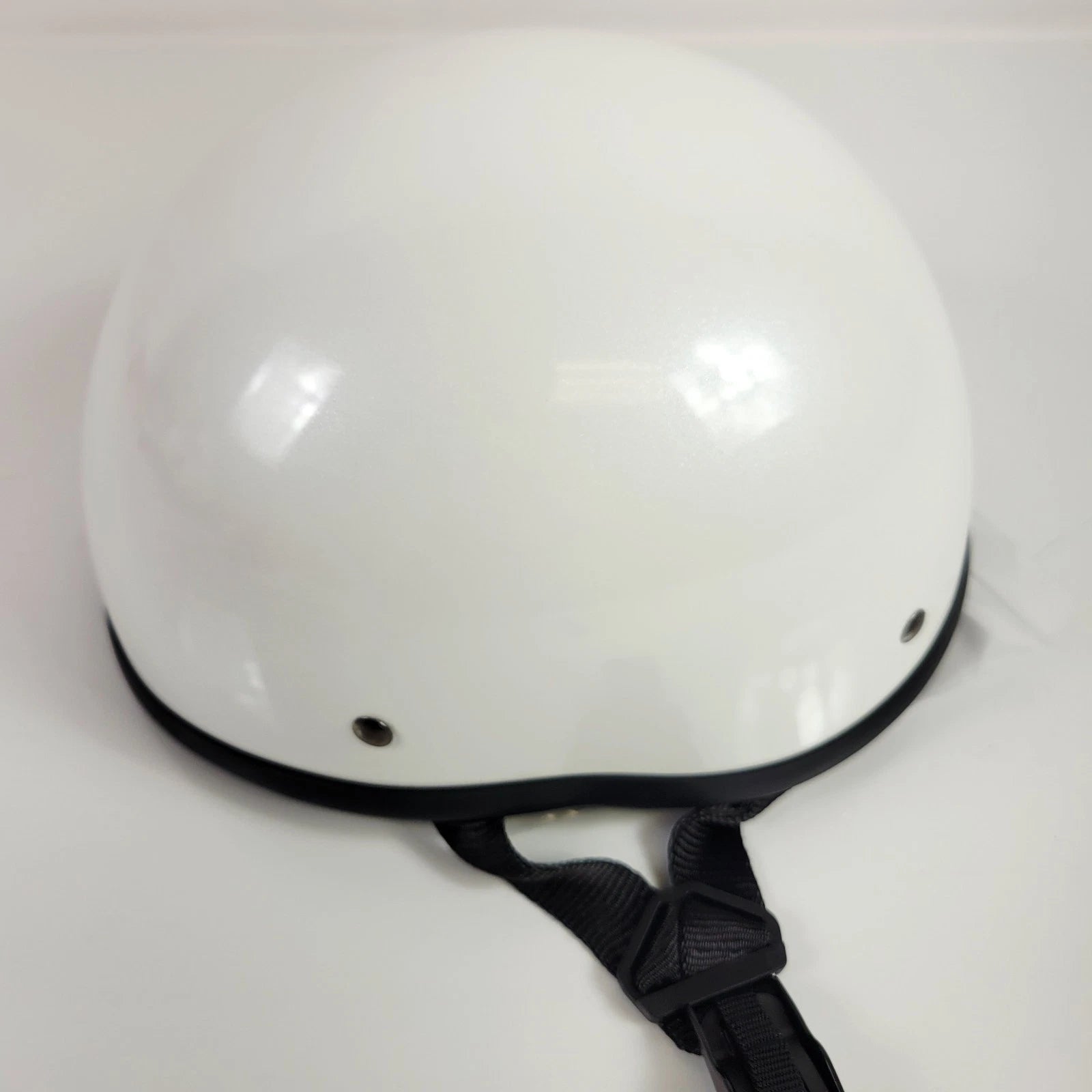 Bare Bones DOT Motorcycle Helmet for Harley Davidson (2010–2023) Pearl White