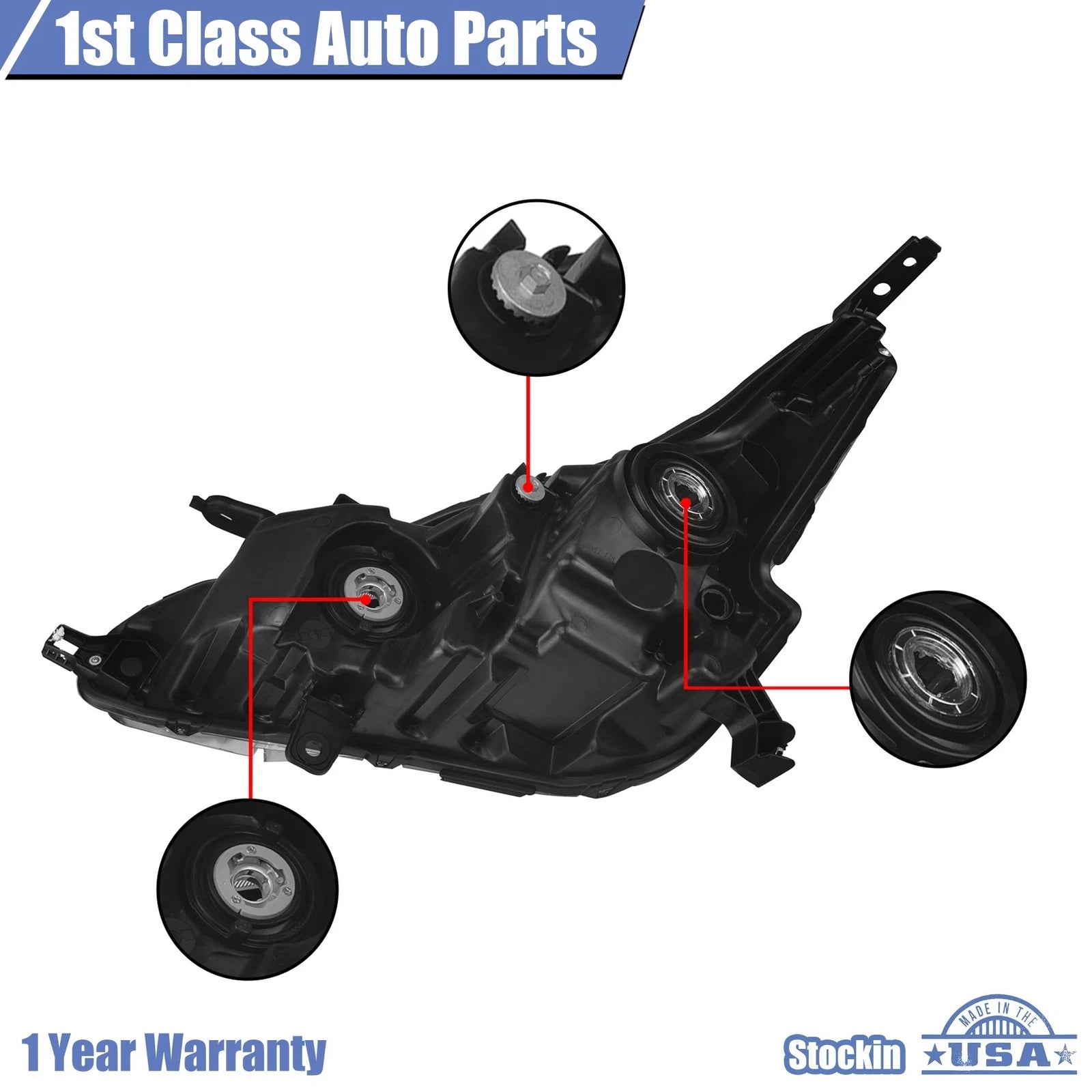 Right Passenger Side Headlight for Nissan Altima (2019-2020)