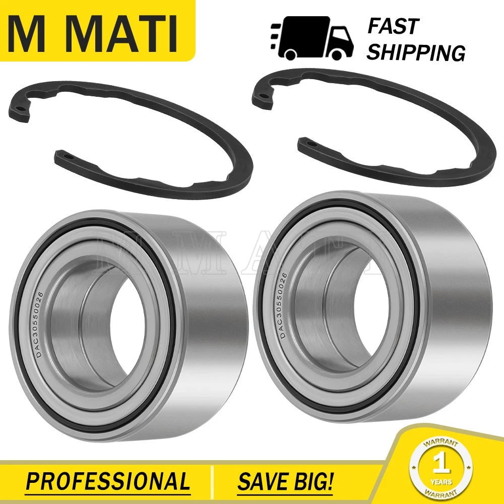 Front Wheel Bearings Kit for Kawasaki Brute Force 650 750 (2003–2020) KVF650 KVF750