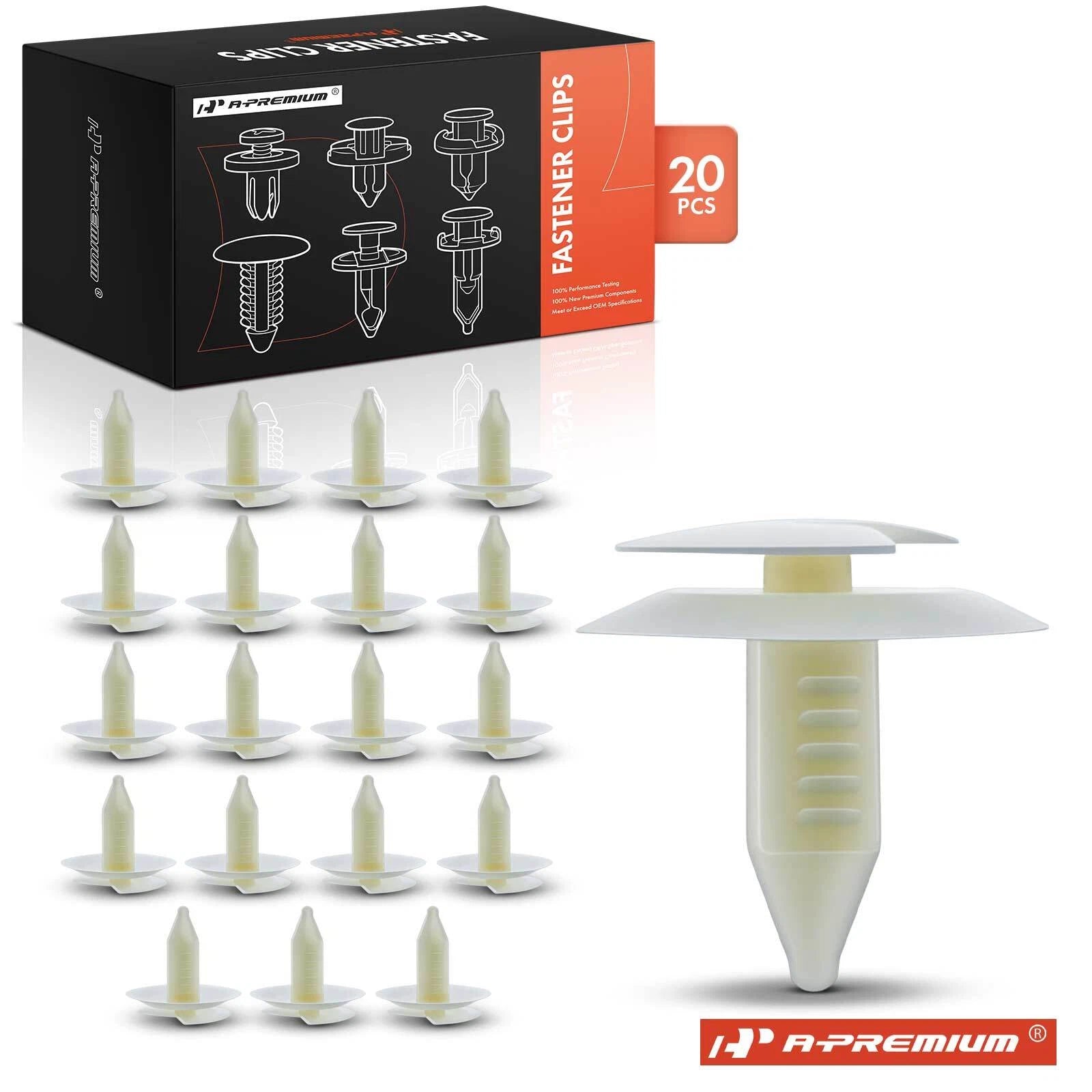 20Pcs Nylon Rear Door Trim Clips for GM Vehicles (Various Years)